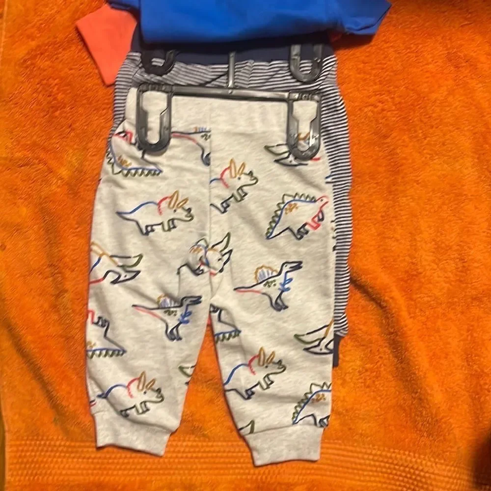 Carters 4 piece set 12 Month Dinosaur